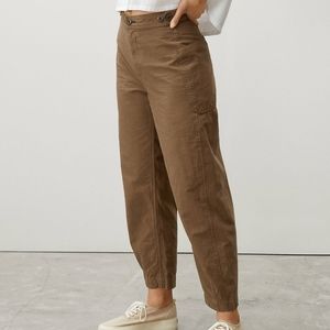 Everlane Fatigue Barrel Pant - Walnut, Size 0
